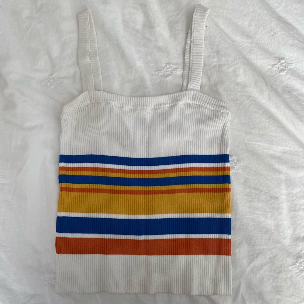 Striped tank top